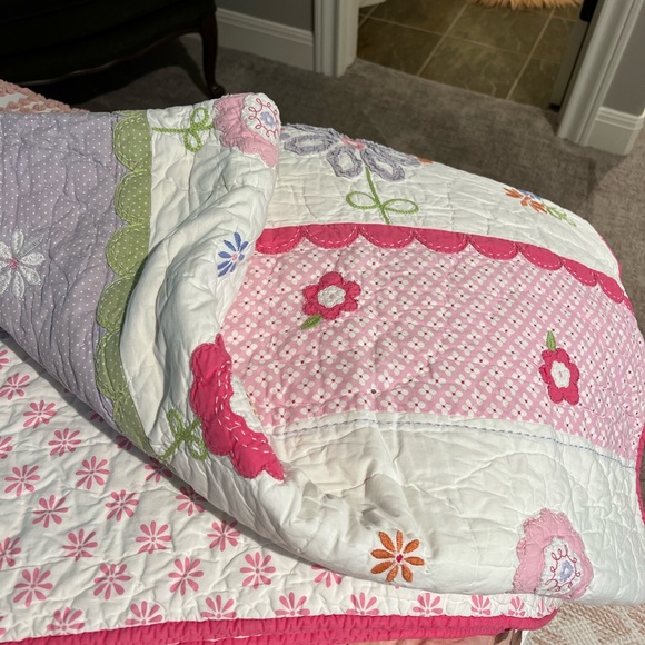 Pottery Barn Kids Twin girls bedding - Picture 2 of 2